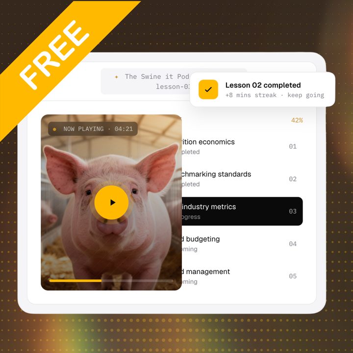 From Feed to Profit course